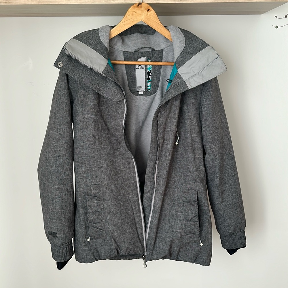 Grey ski jacket Firefly